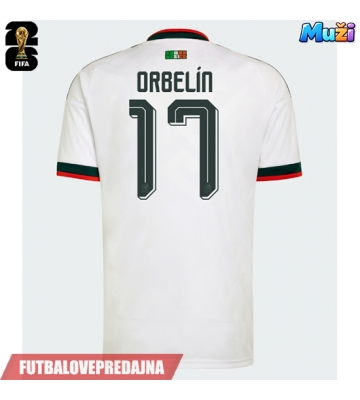 Lacne Muži Futbalové dres Mexiko Orbelin Pineda #17 MS 2026 Krátky Rukáv - Preč